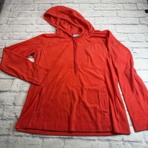 Columbia Coral Hooded Fleece Pullover. Size Large.